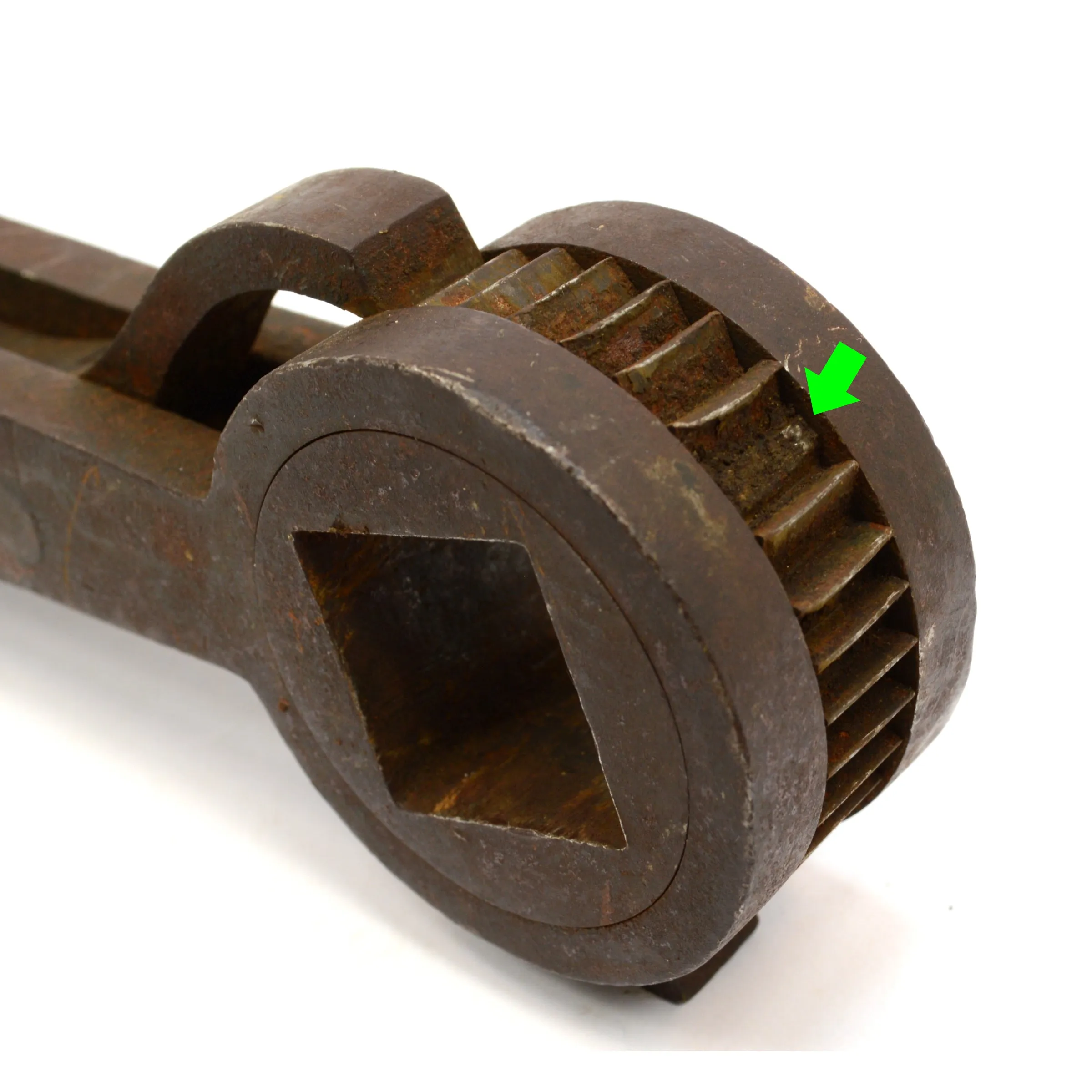 Antique J.J. RICHARDSON'S PATENT WRENCH c.1863 RATCHETING SOCKET Civil War RARE!