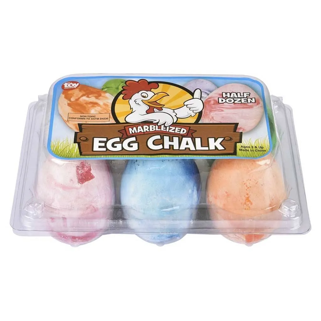 Marbleized Egg Sidewalk Chalk - Outdoor Toys