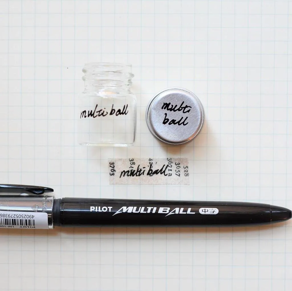 PILOT MultiBall water-based pen signature pen marker pen Sharpie marker art pen medium word LM-10M fine word LM-10F