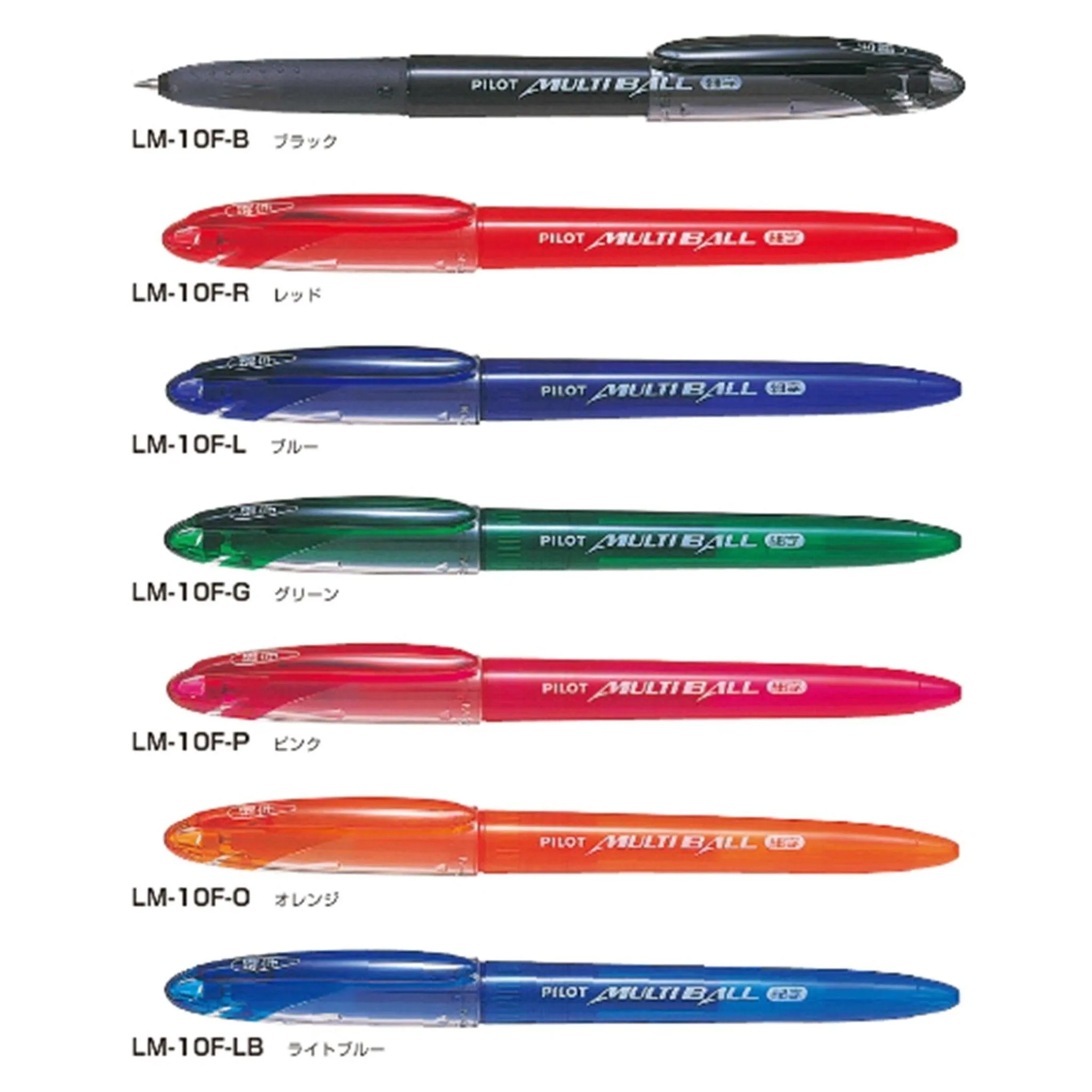 PILOT MultiBall water-based pen signature pen marker pen Sharpie marker art pen medium word LM-10M fine word LM-10F